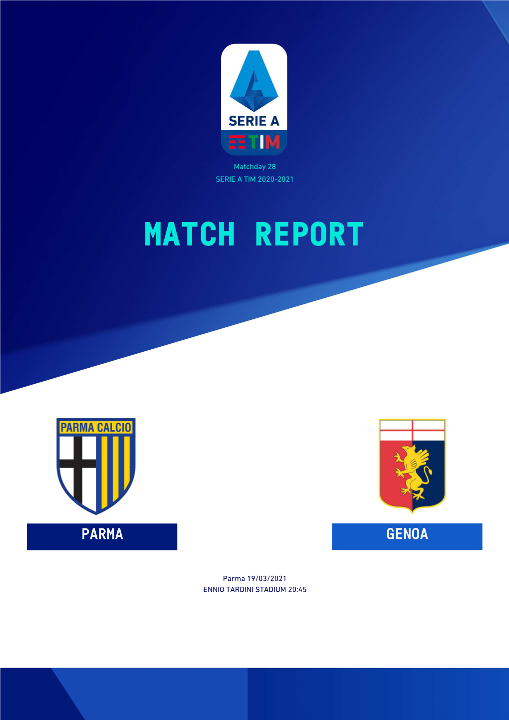 Download PDF with Full Match Report