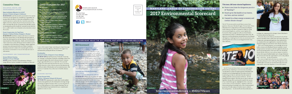 2017 Environmental Scorecard