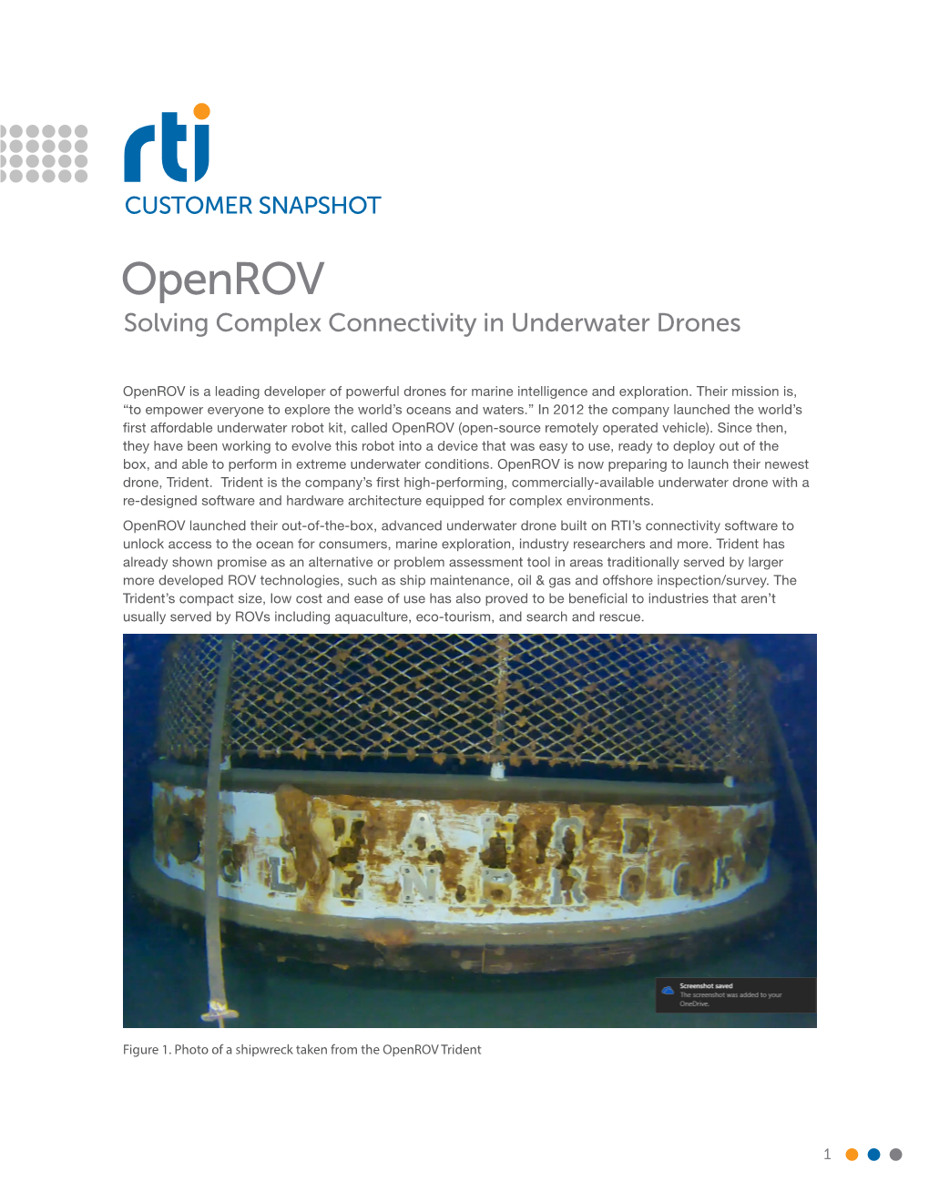 Openrov Solving Complex Connectivity in Underwater Drones