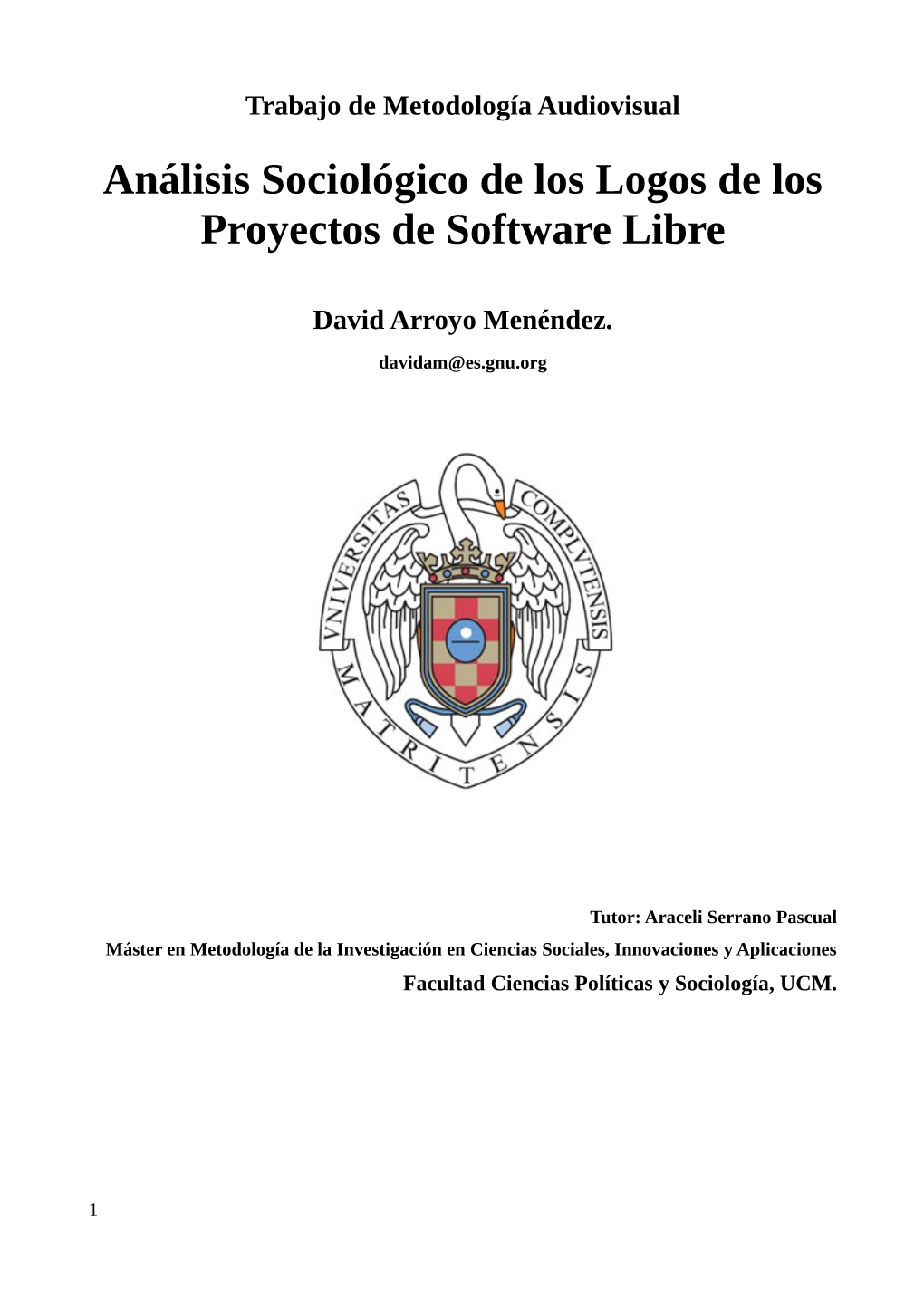 Análisis Sociológico De Los Logos De Los Proyectos De Software Libre ...