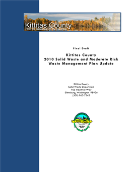 Kittitas County Solid Waste Management Plan