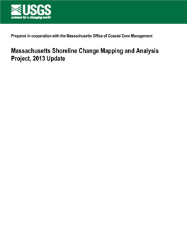 Massachusetts Shoreline Change Mapping and Analysis Project, 2013 Update