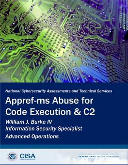 Appref-Ms Abuse for Code Execution & C2