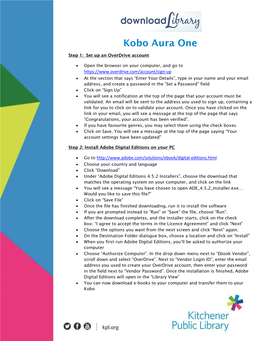 Kobo Aura One