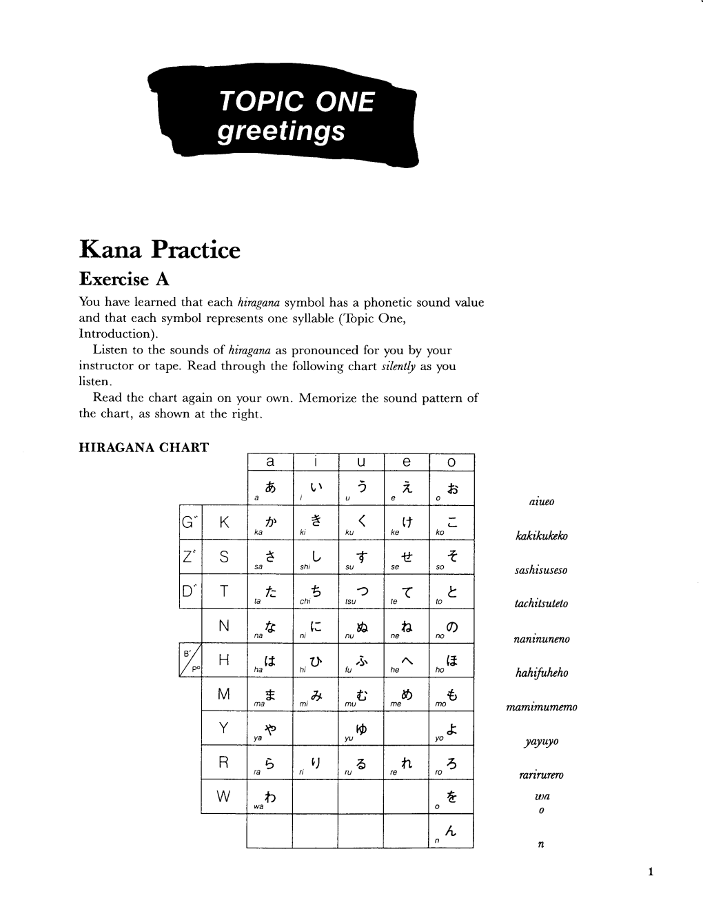 Kana Practice Z