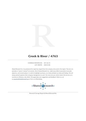 Creek & River / 4763