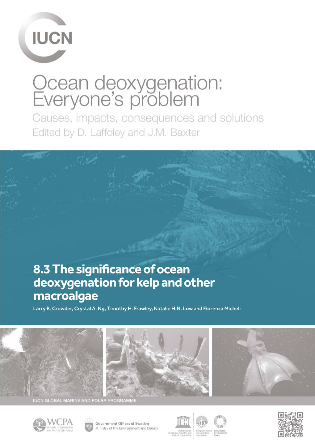 8.3 the Significance of Ocean Deoxygenation for Kelp and Other Macroalgae Larry B