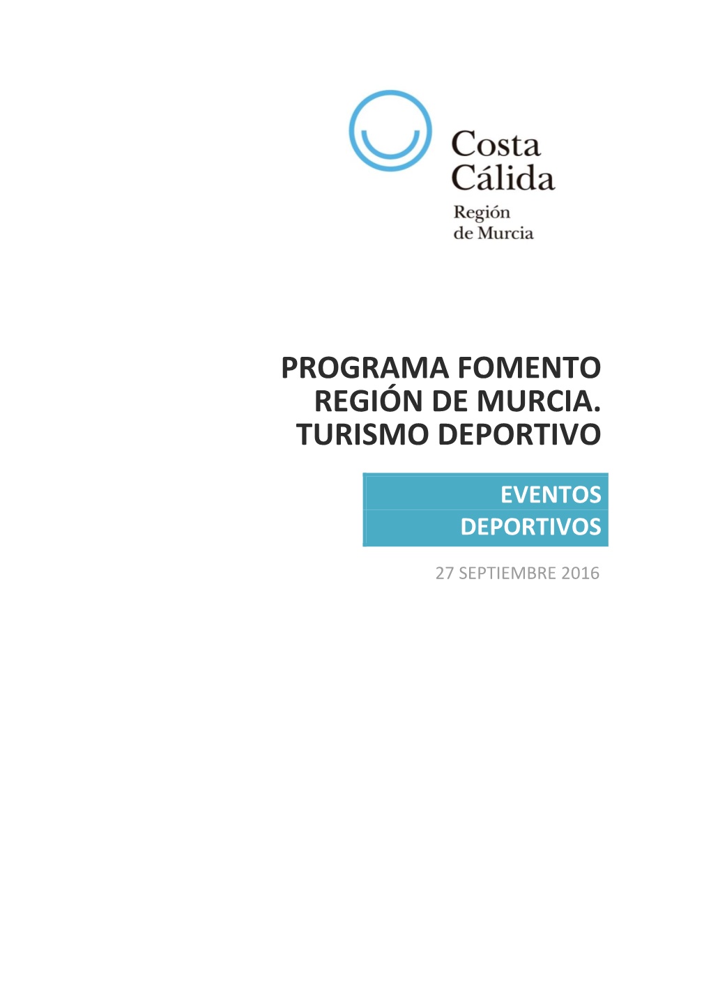 Programa Fomento Región De Murcia