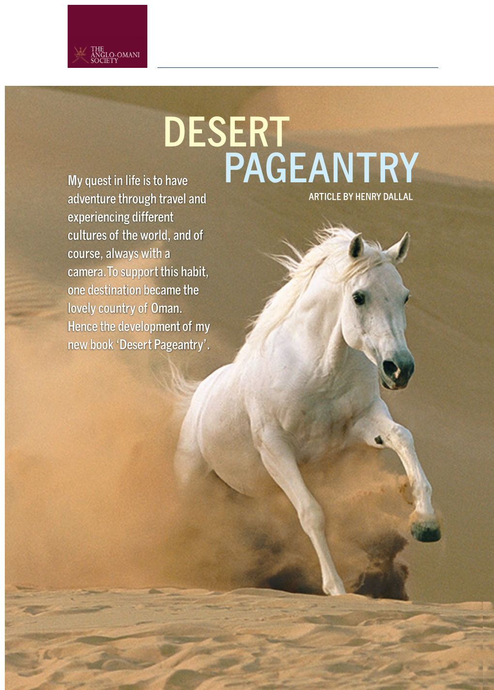 Desert Pageantry’