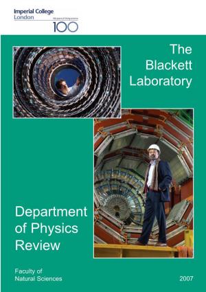 Department of Physics Review