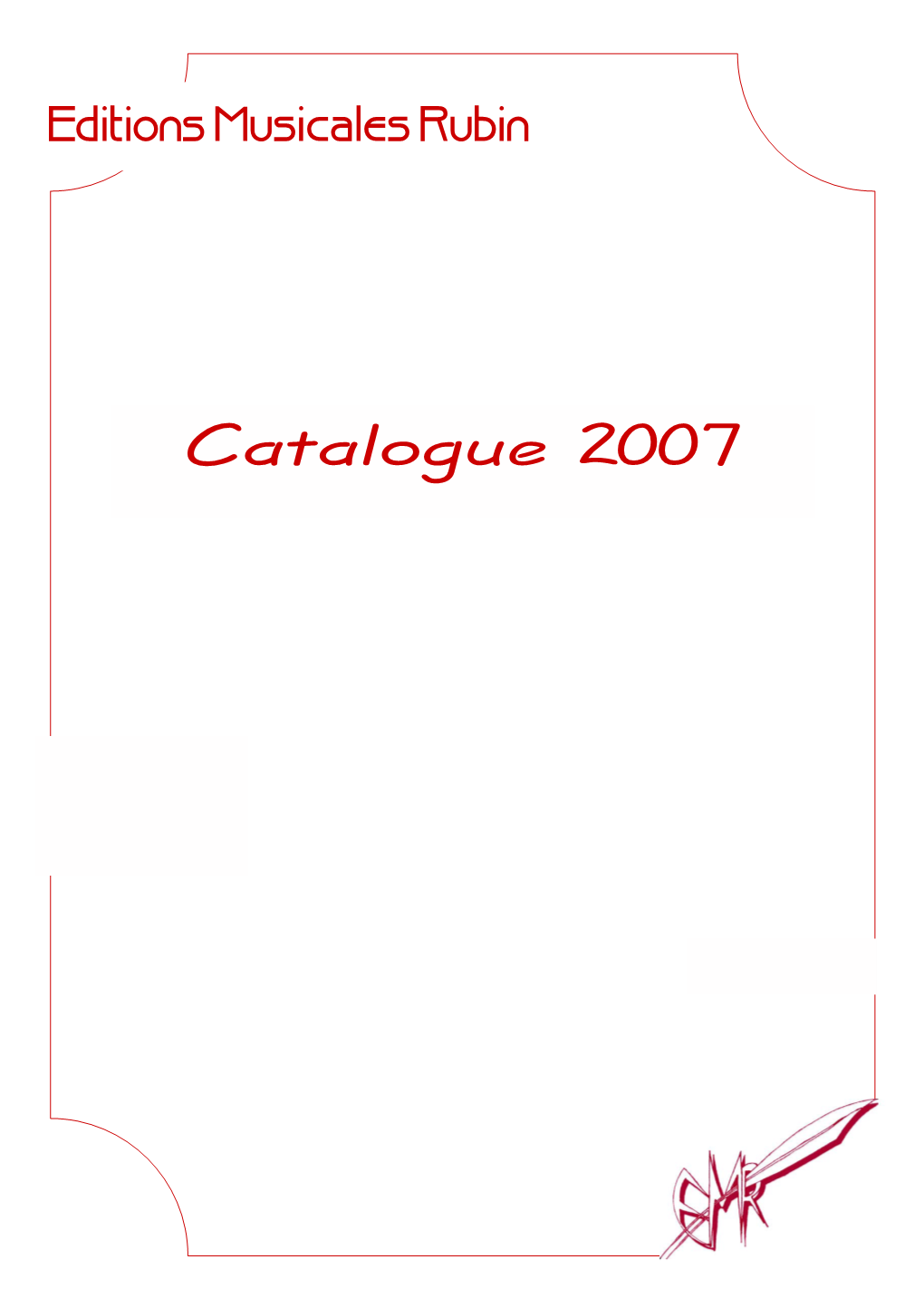 Catalogue 2007