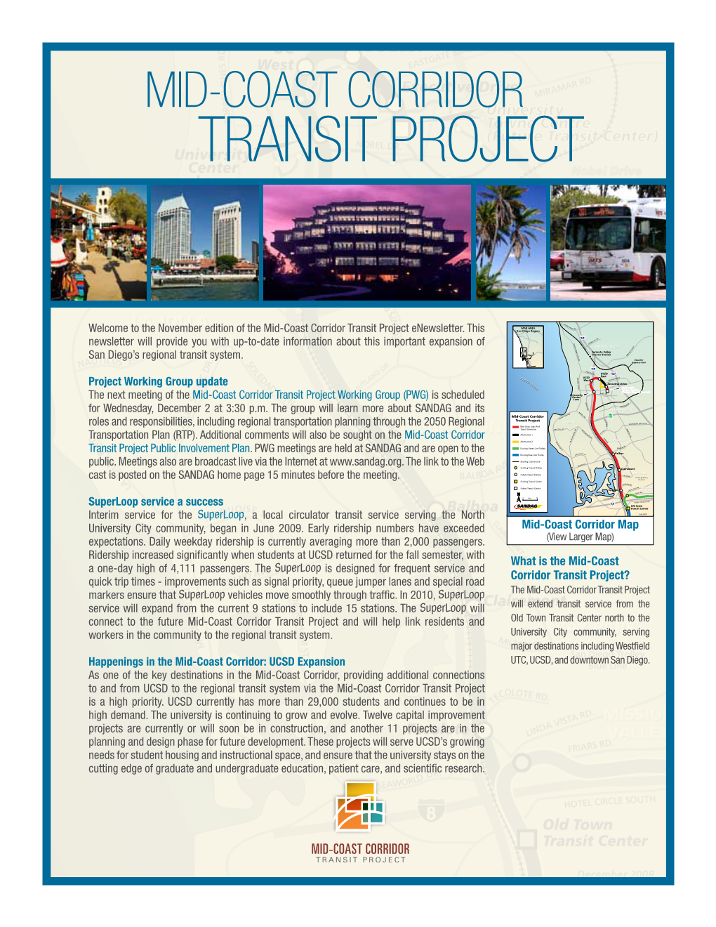 Mid-Coast Corridor Transit Project