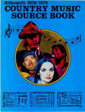 Country Music Source Book