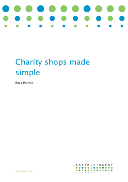 Charity Shops Made Simple