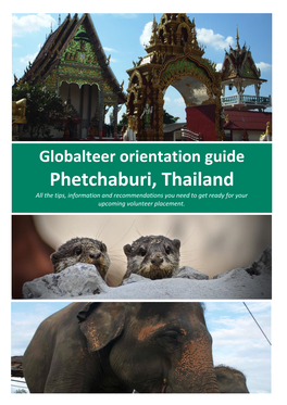 Globalteer Orientation Guide Phetchaburi, Thailand