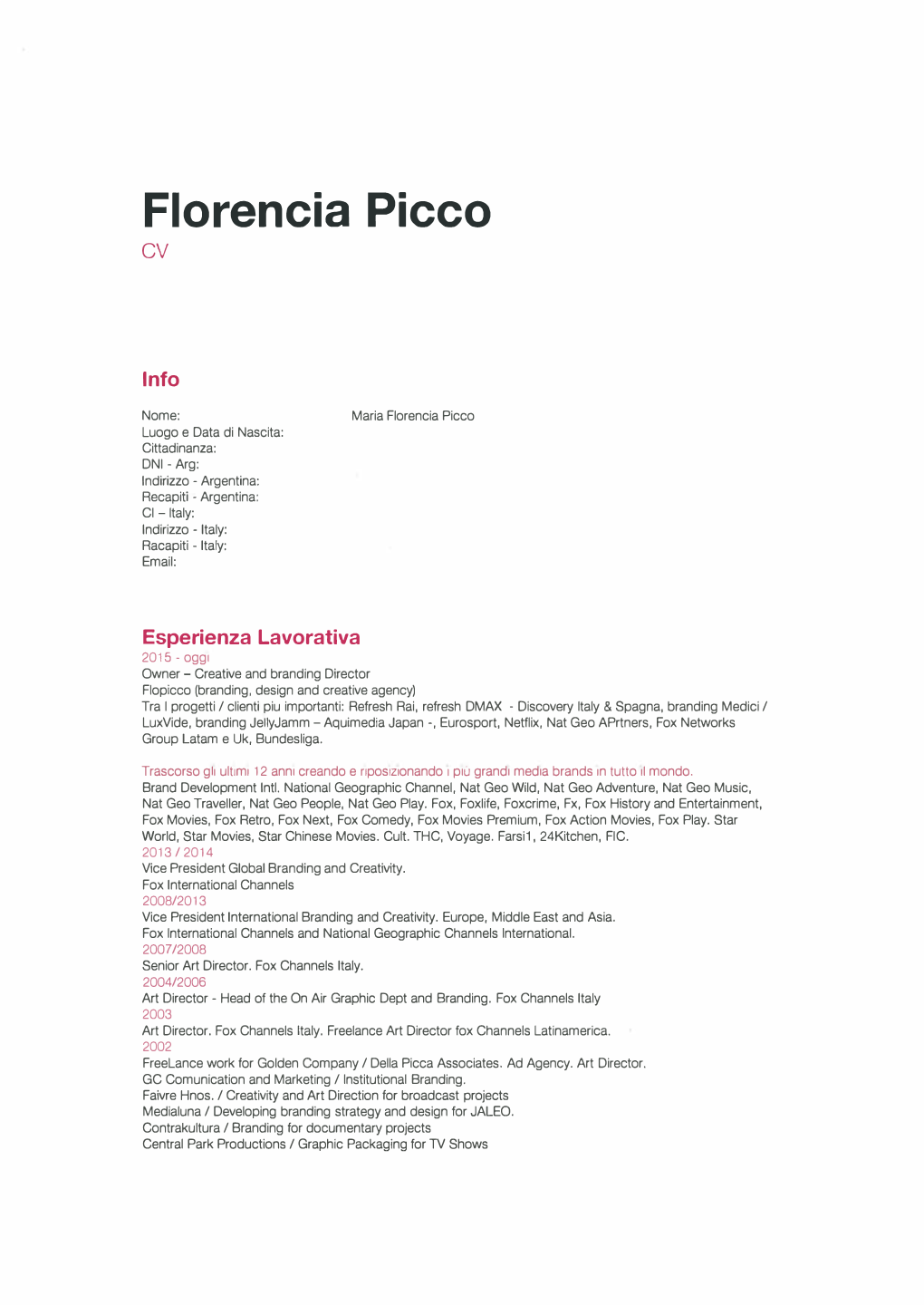 Florencia Picco Cv