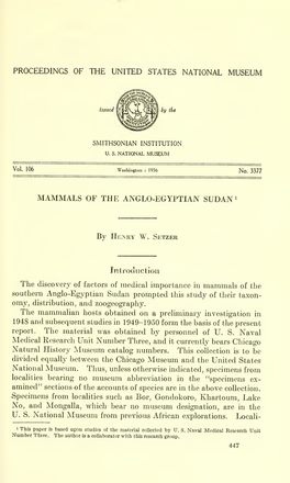 Proceedings of the United States National Museum