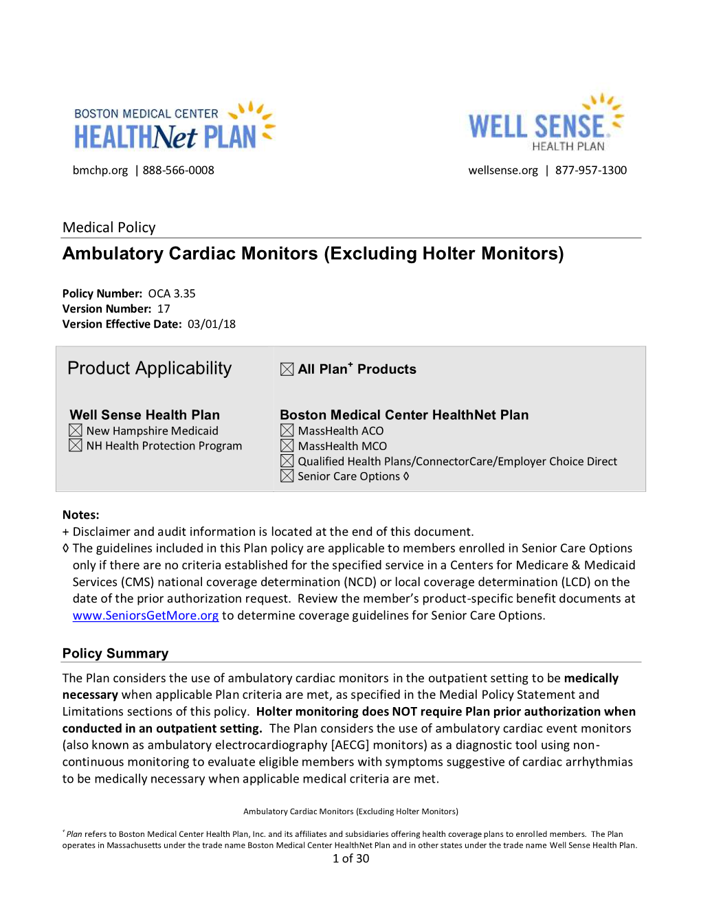 Ambulatory Cardiac Monitors (Excluding Holter Monitors)