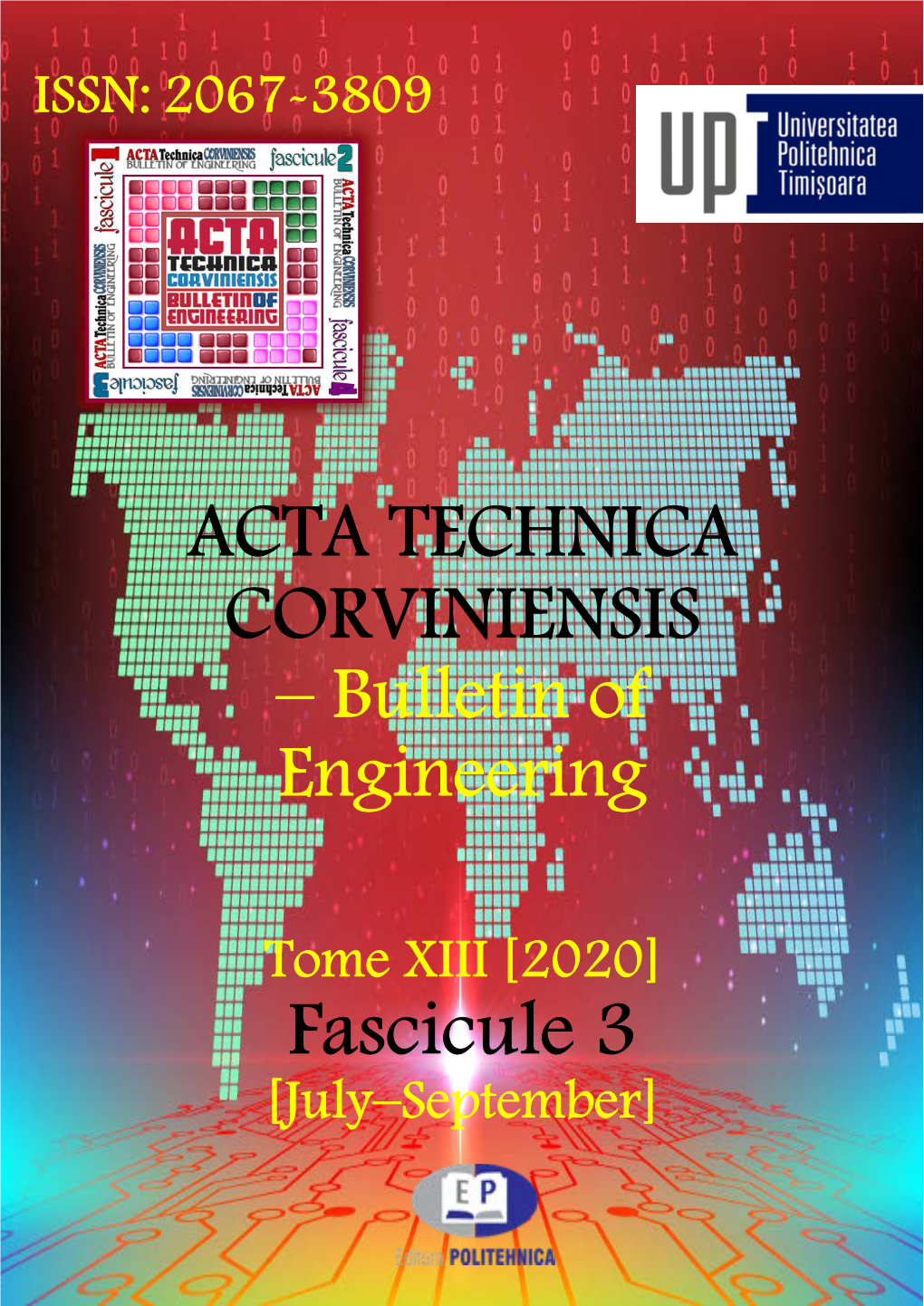 ACTA TECHNICA CORVINIENSIS Fascicule 3