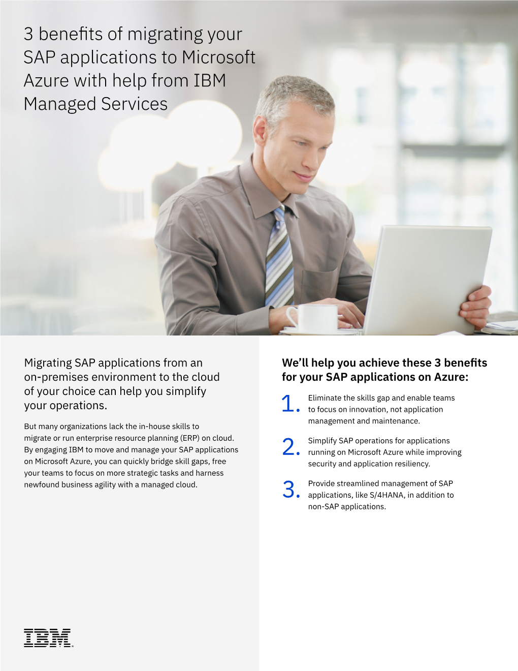 Simplify SAP Operations with IBM Managed Services on Azure