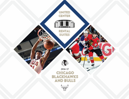 16-17 Home Games Chicago Blackhawks Chicago Bulls
