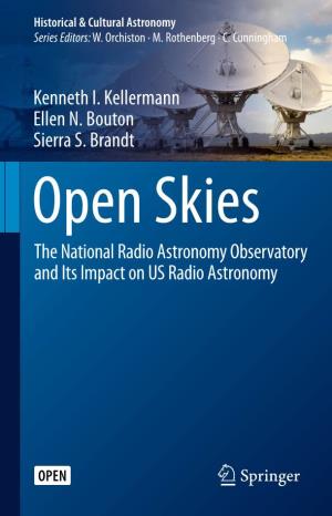 The National Radio Astronomy Observatory and Its Impact on US Radio Astronomy Historical & Cultural Astronomy