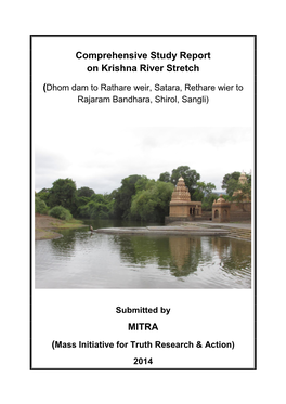 Comprehensive Study Report on Krishna River Stretch