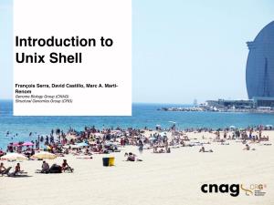 Introduction to Unix Shell