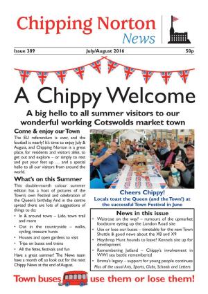 A Chippy Welcome
