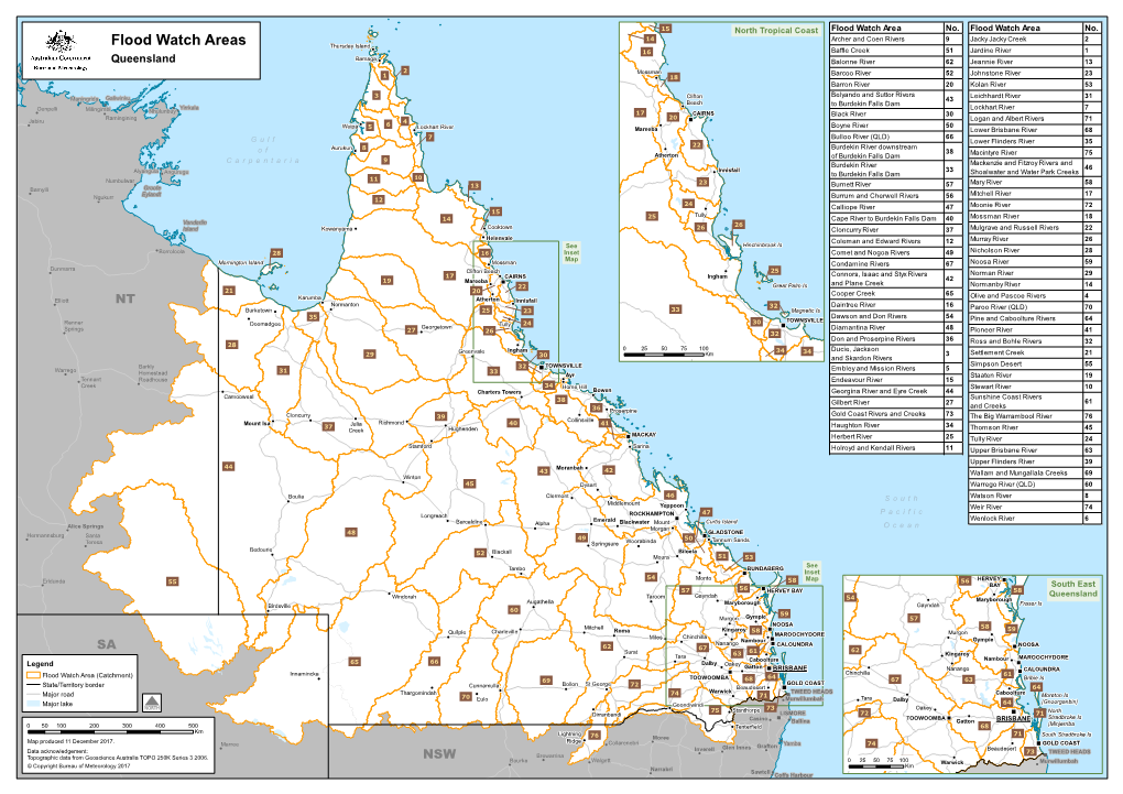 Flood Watch Areas