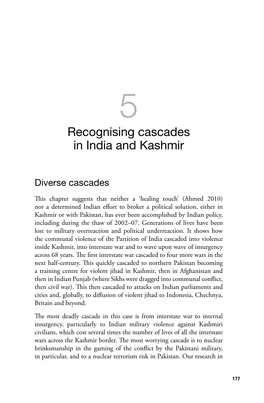 5. Recognising Cascades in India and Kashmir