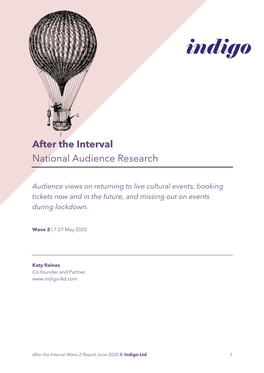After the Interval National Audience Research