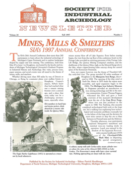 Mines, Mills & Smelters
