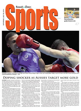 Doping Shocker As Aussies Target More Gold
