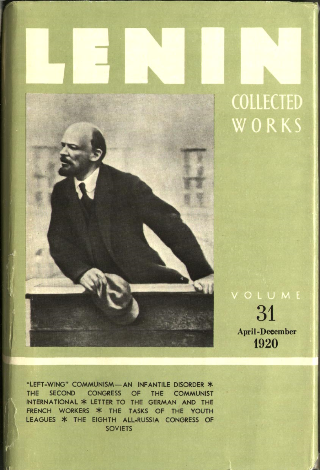 Collected Works of V. I. Lenin