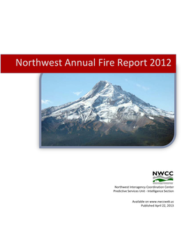 2012 Annual Fire Report