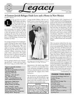 A German-Jewish Refugee Finds Love and a Home in New Mexico by Lilo L