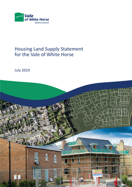 Housing Land Supply Statement for the Vale of White Horse
