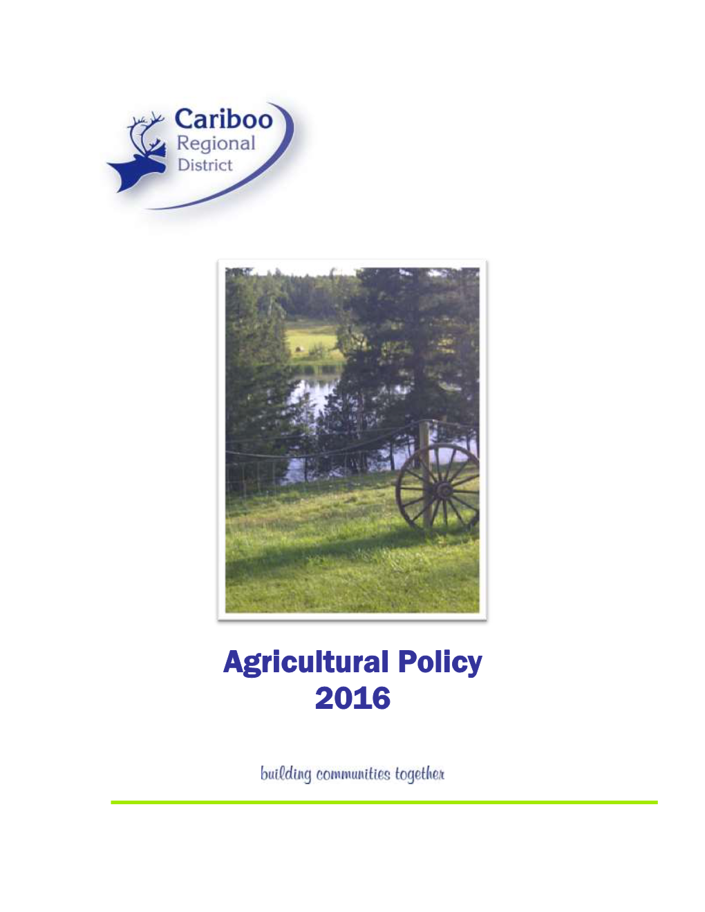 Agricultural Policy 2016