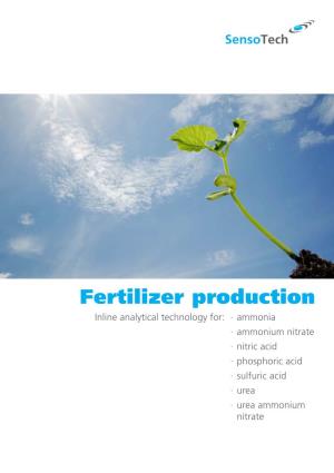 Fertilizer Production