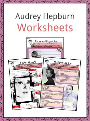 Worksheets Audrey Hepburn