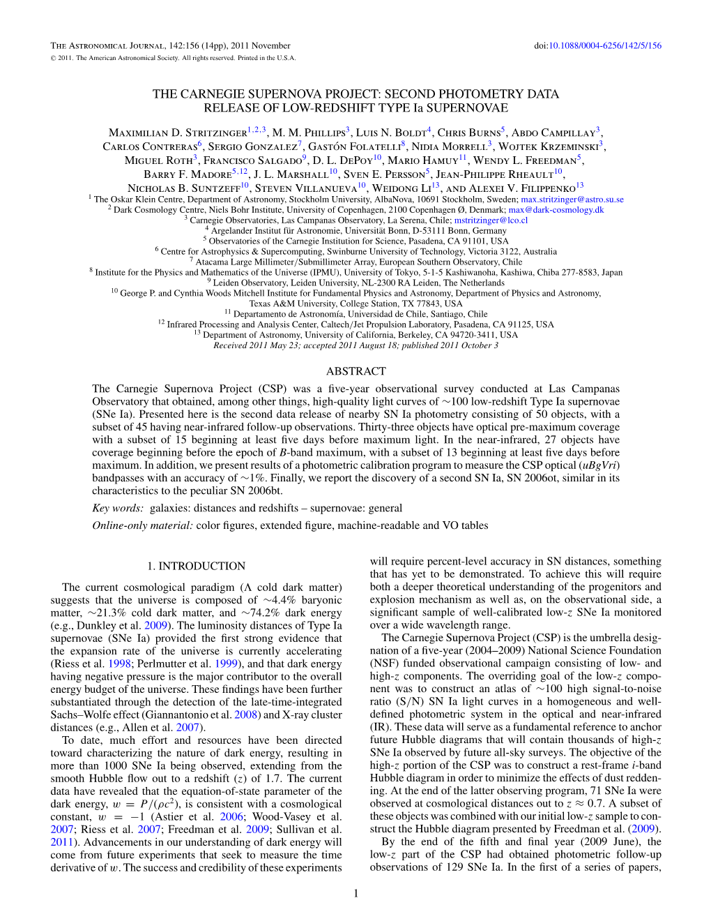 SECOND PHOTOMETRY DATA RELEASE of LOW-REDSHIFT TYPE Ia SUPERNOVAE