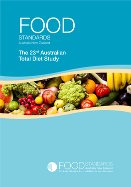 STANDARDS the 23Rd Australian Total Diet Study