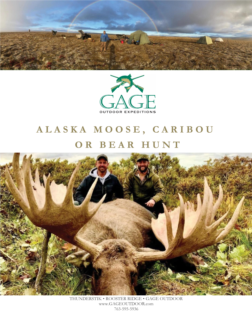 Alaska Moose, Caribou Or Bear Hunt