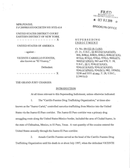 Download Vicente Carrillo Fuentes Superseding Indictment