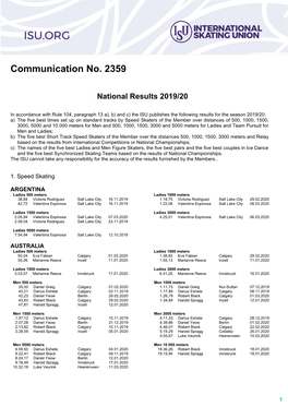 ISU Communication 2359