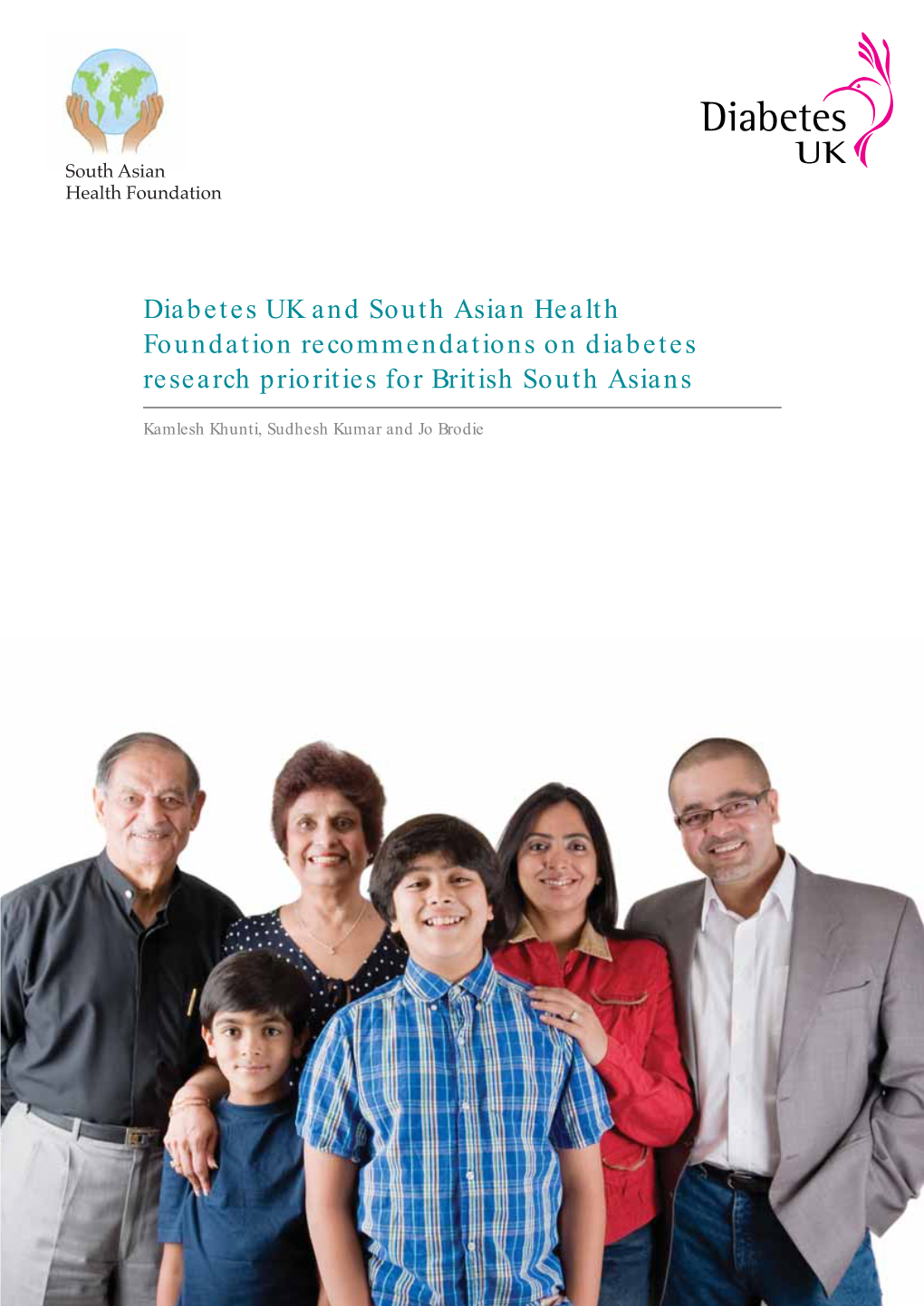 Diabetes UK and South Asian Health Foundation Recommendations on Diabetes Research Priorities for British South Asians