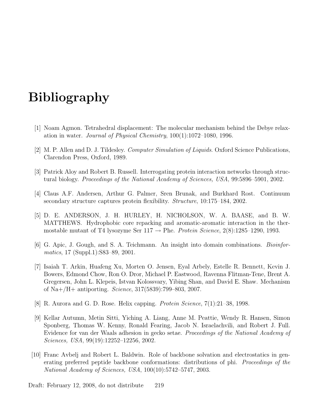 Bibliography