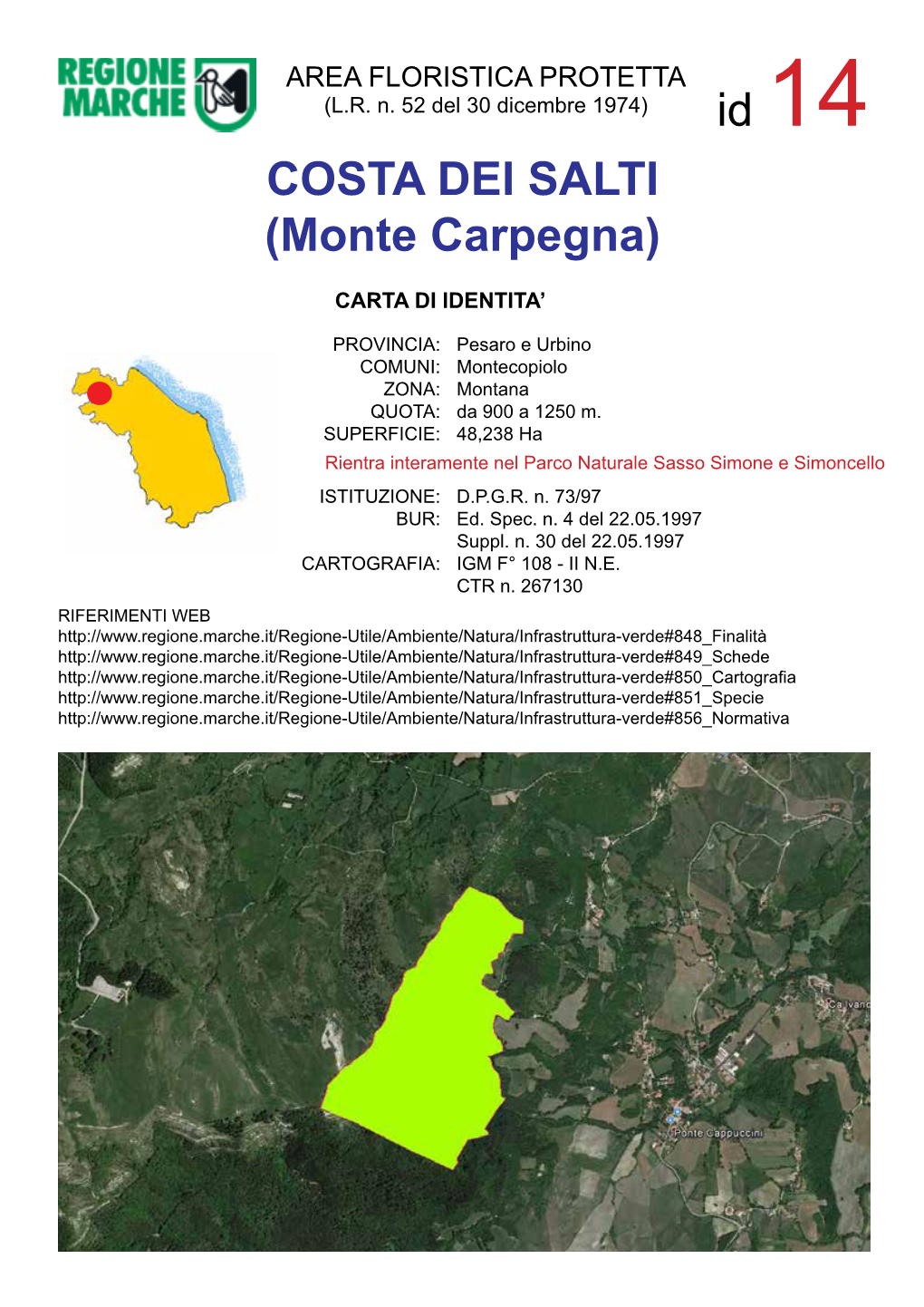 COSTA DEI SALTI (Monte Carpegna) Id 14