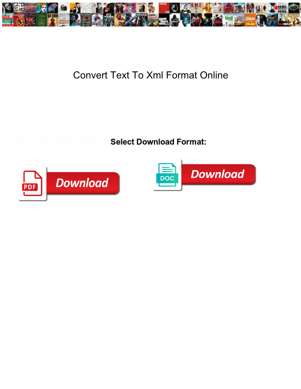 Convert Text to Xml Format Online